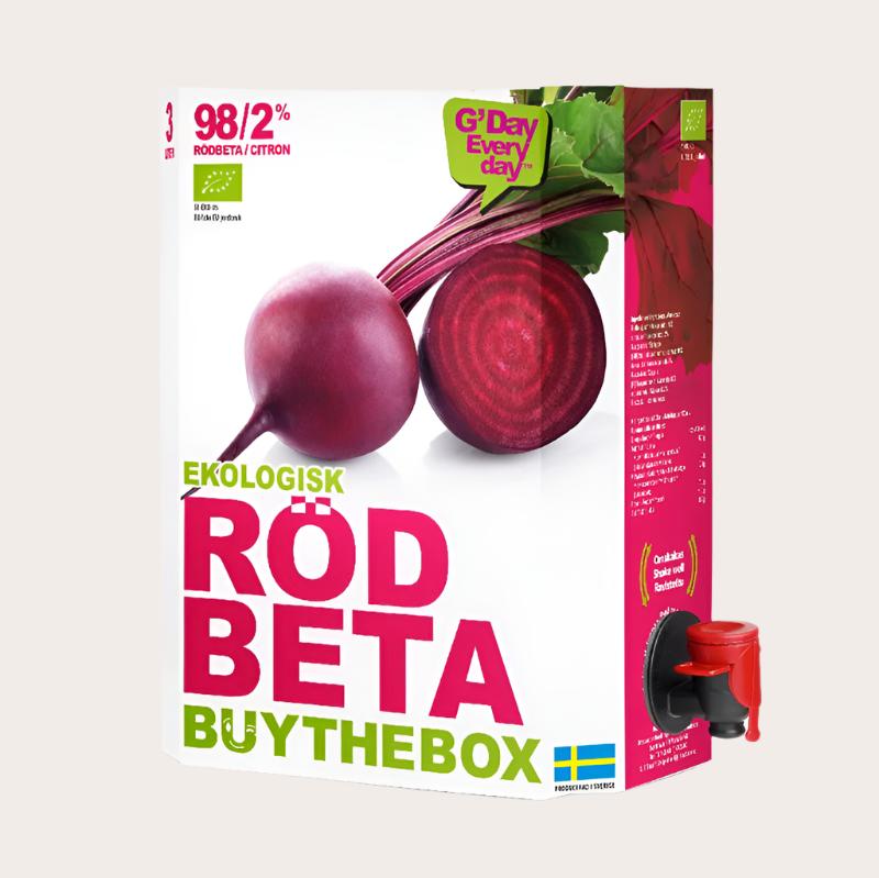 Rödbeta BiB 3 liter