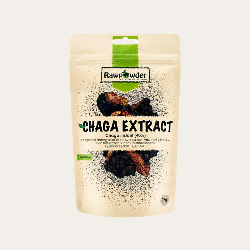 Rawpowder Chagapulver Instant Extrakt 40% 75g