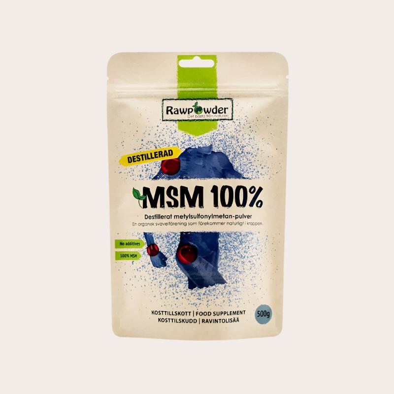 Rawpowder MSM destillerad 500g
