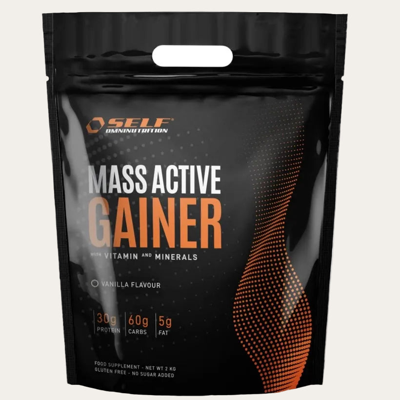 Self Omninutrition Mass Active Gainer 2 kg Vanilj