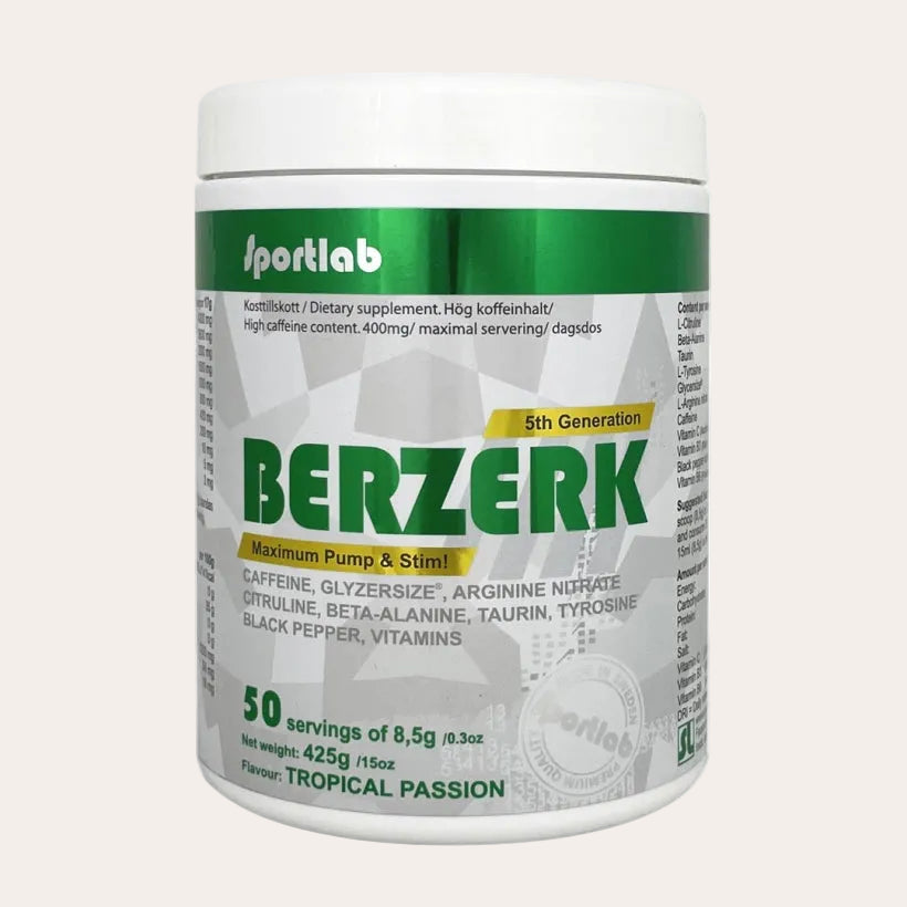 Sportlab BERZERK 5:th Generation 425 g Tropical Passion