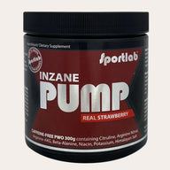 Sportlab Inzane PUMP 300 g Real Strawberry