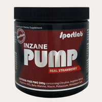 Sportlab Inzane PUMP 300 g Real Strawberry
