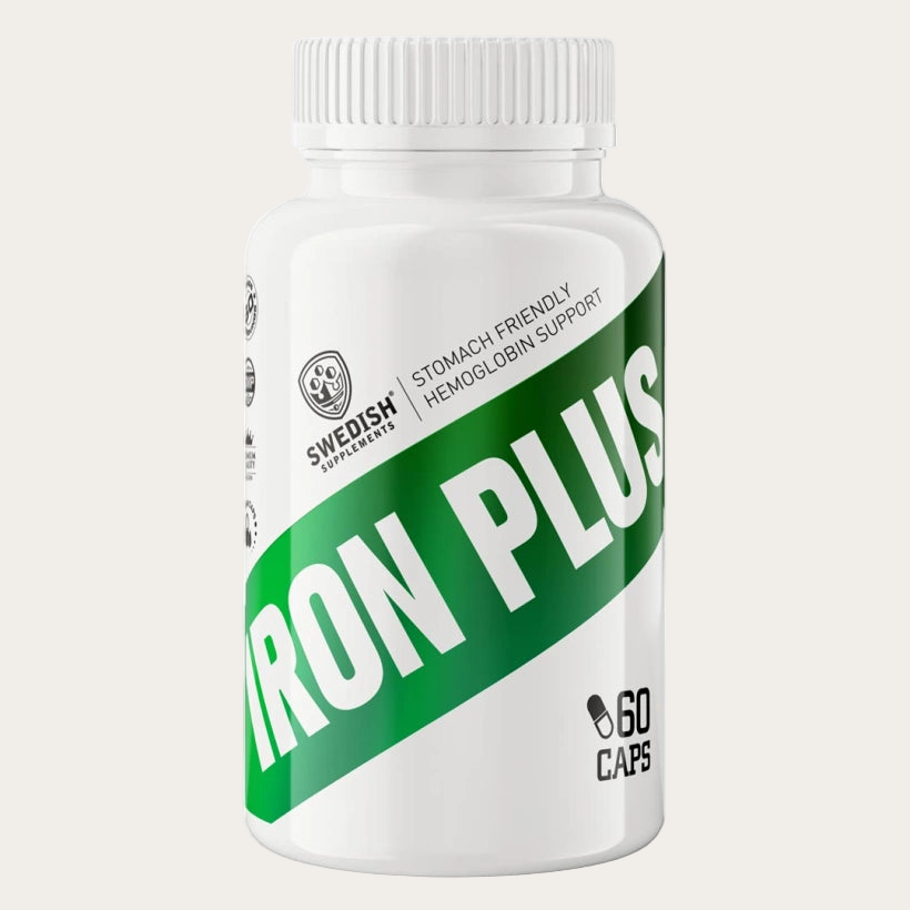 Swedish Supplements Iron Plus 60 Kapslar