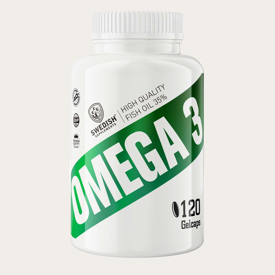 Swedish Supplements Omega 3 120 Kapslar
