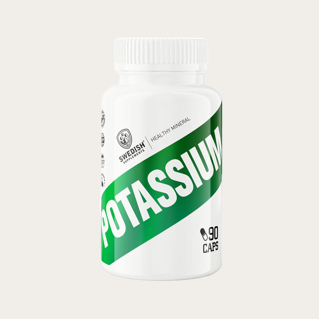 Swedish supplements Potassium 90 Kapslar