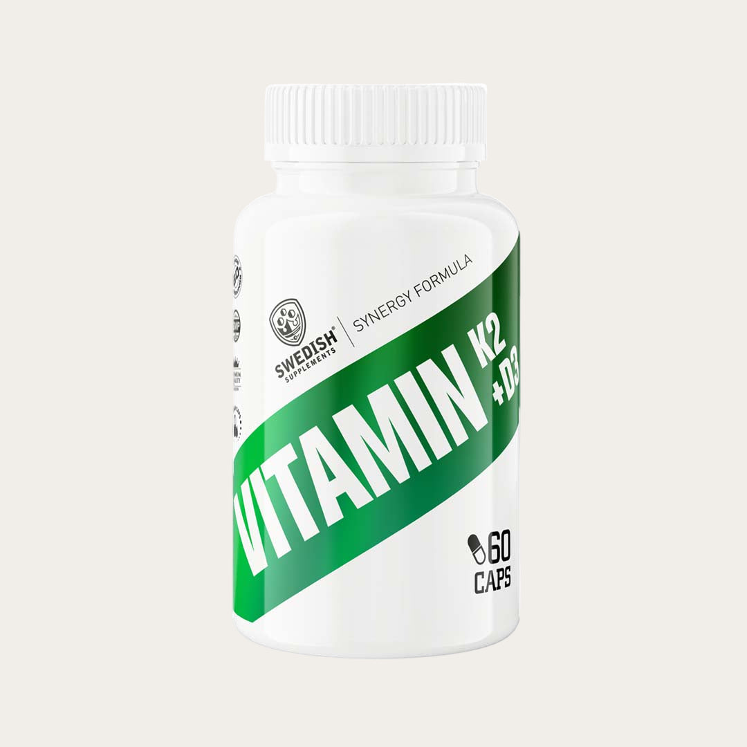 Swedish supplements Vitamin K2 + D3 60 Kapslar