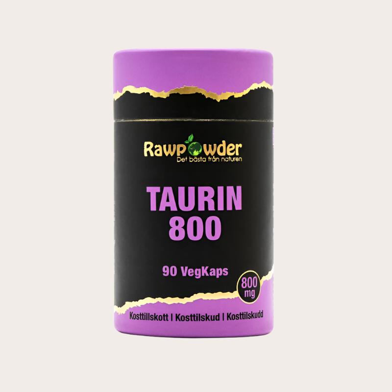 Taurin 800mg 90 kapslar
