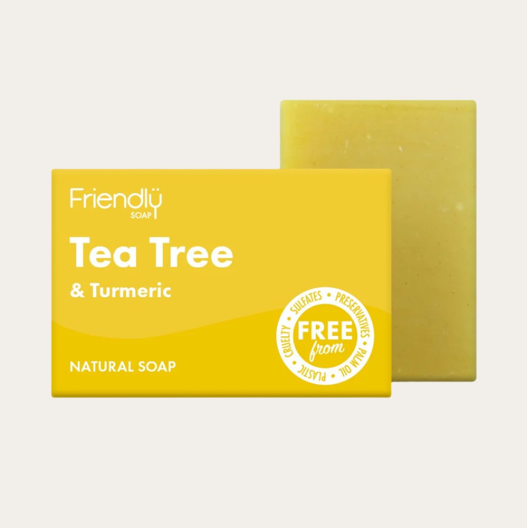 Tvål Tea Tree & Turmeric 95g
