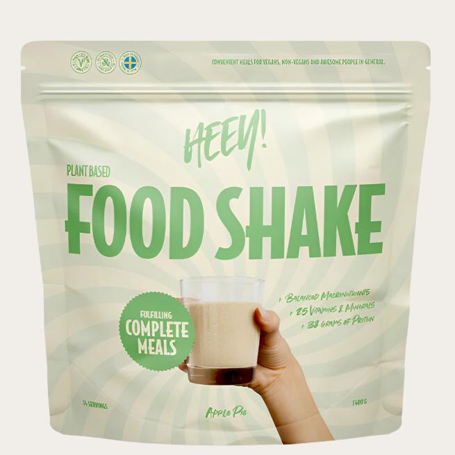 Vegansk Food Shake Måltidsersättning Äppelpaj 1400 g
