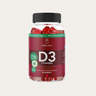 VitaYummy D3 Vitamin Raspberry 60 Gummies
