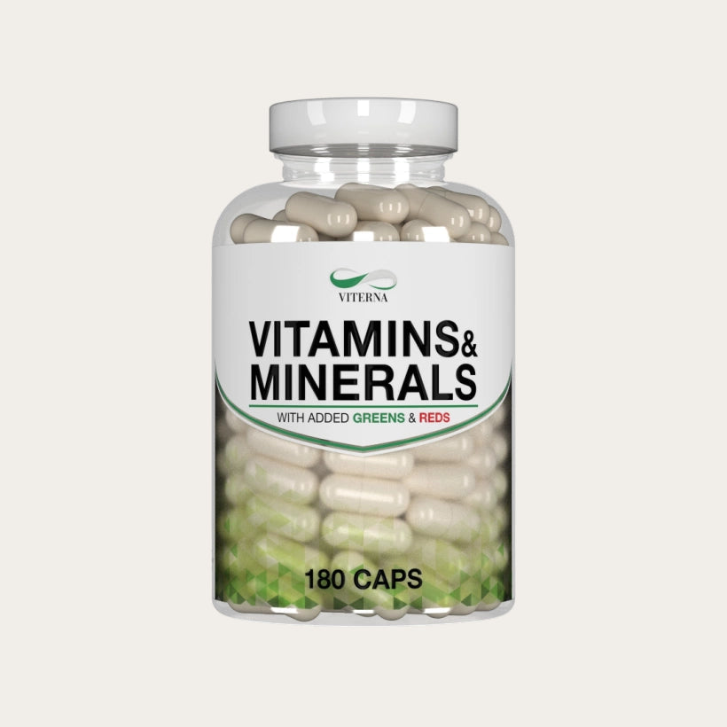 Viterna Vitamins & Minerals 180 Kapslar