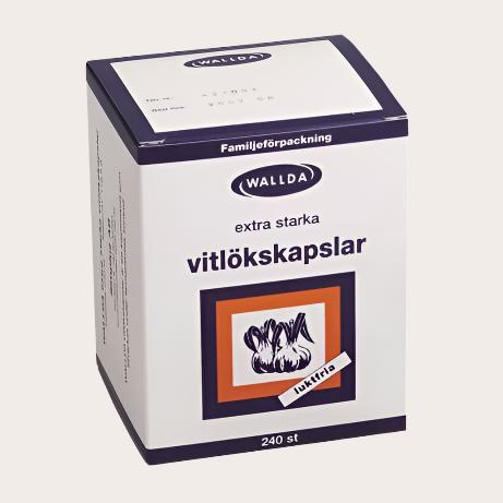 Vitlökskapslar 240 st
