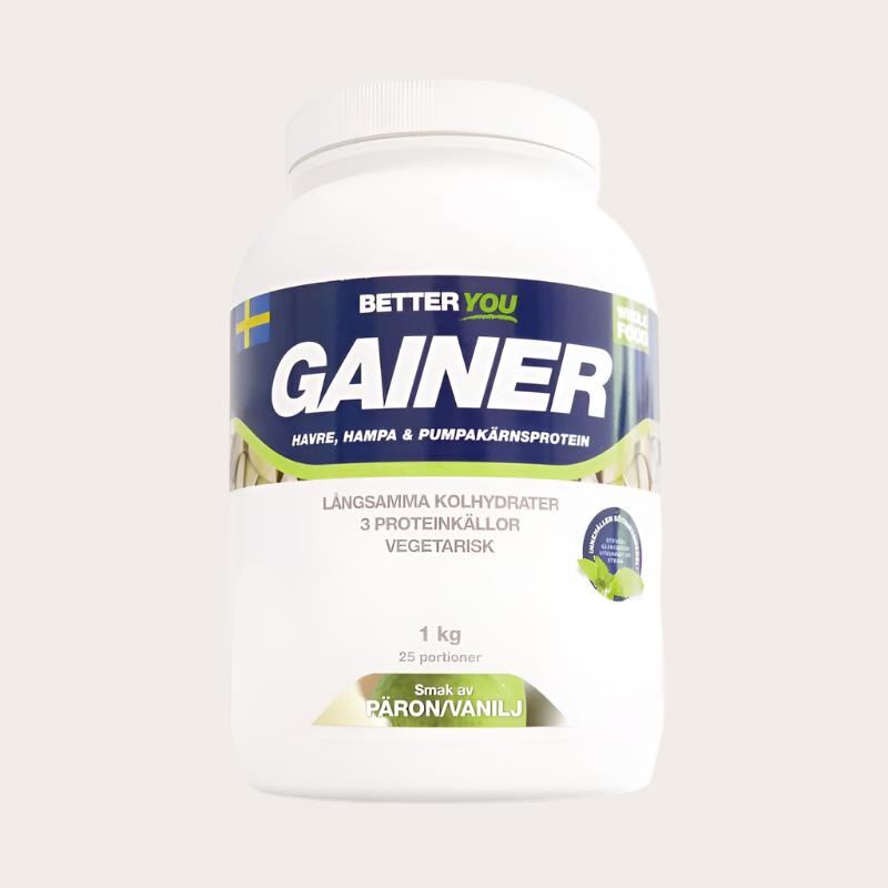 Whole Food Gainer Päron/Vanilj 1kg