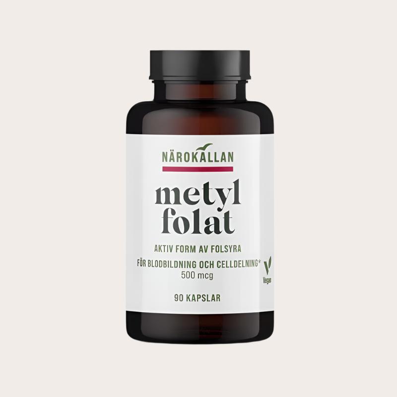 Köp Närokällan Metylfolat 90 kapslar