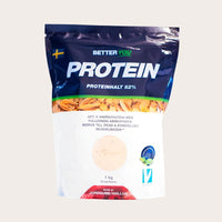 Ärt-Havreprotein 1kg Jordgubb/Hallon